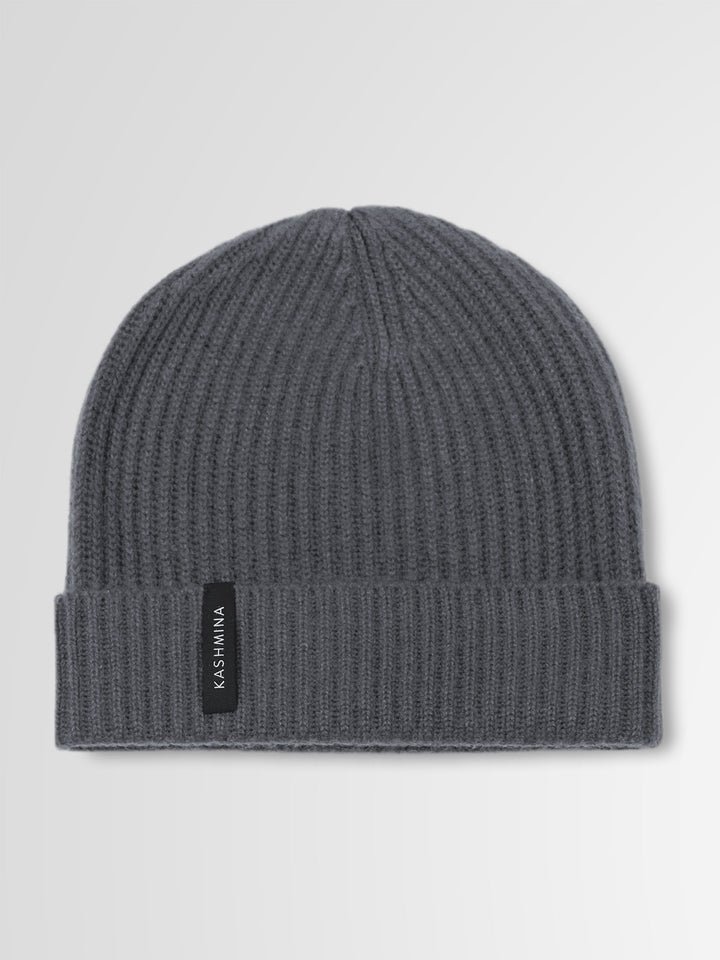 Kashmirlue "Elli" i 100% ren cashmere, kashmir. Farge: Blue Fog. Norsk design fra Kashmina.