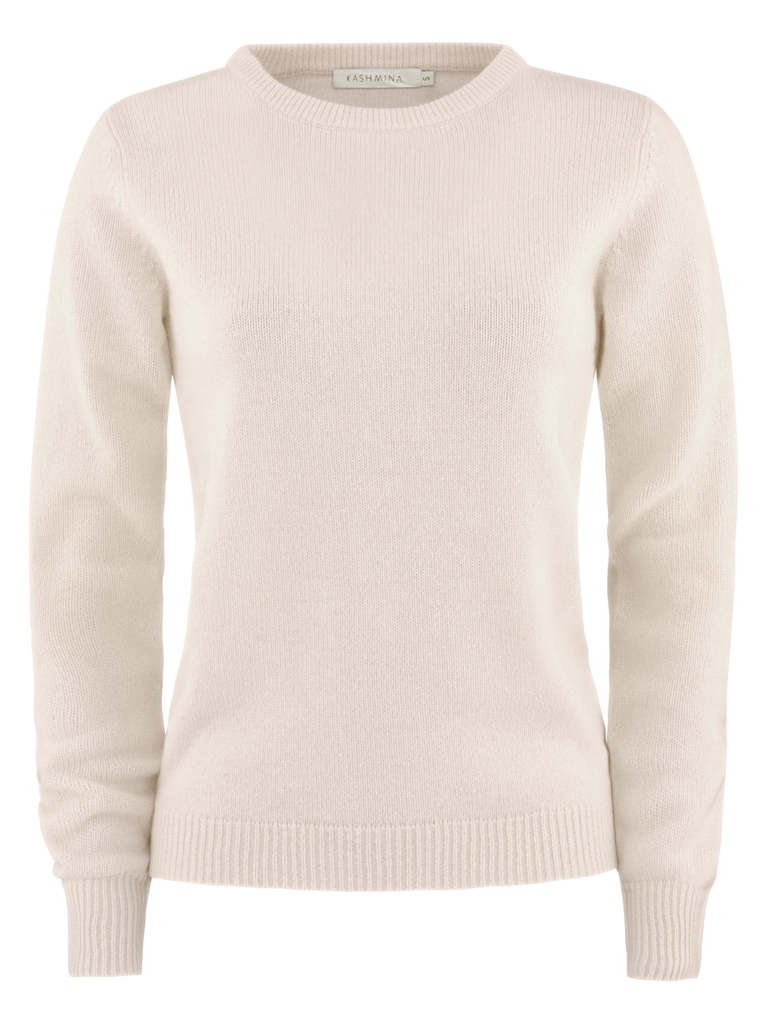 Kashmirgenser "Saga" i 100% kashmirull. Farge: Perlemor. Norsk design fra Kashmina.