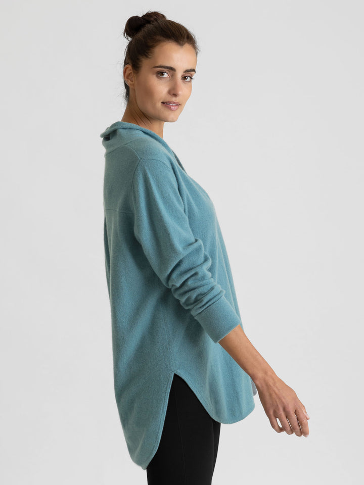 kashmirgenser big shirt storskjorten i 100% kashmir fra Kashmina