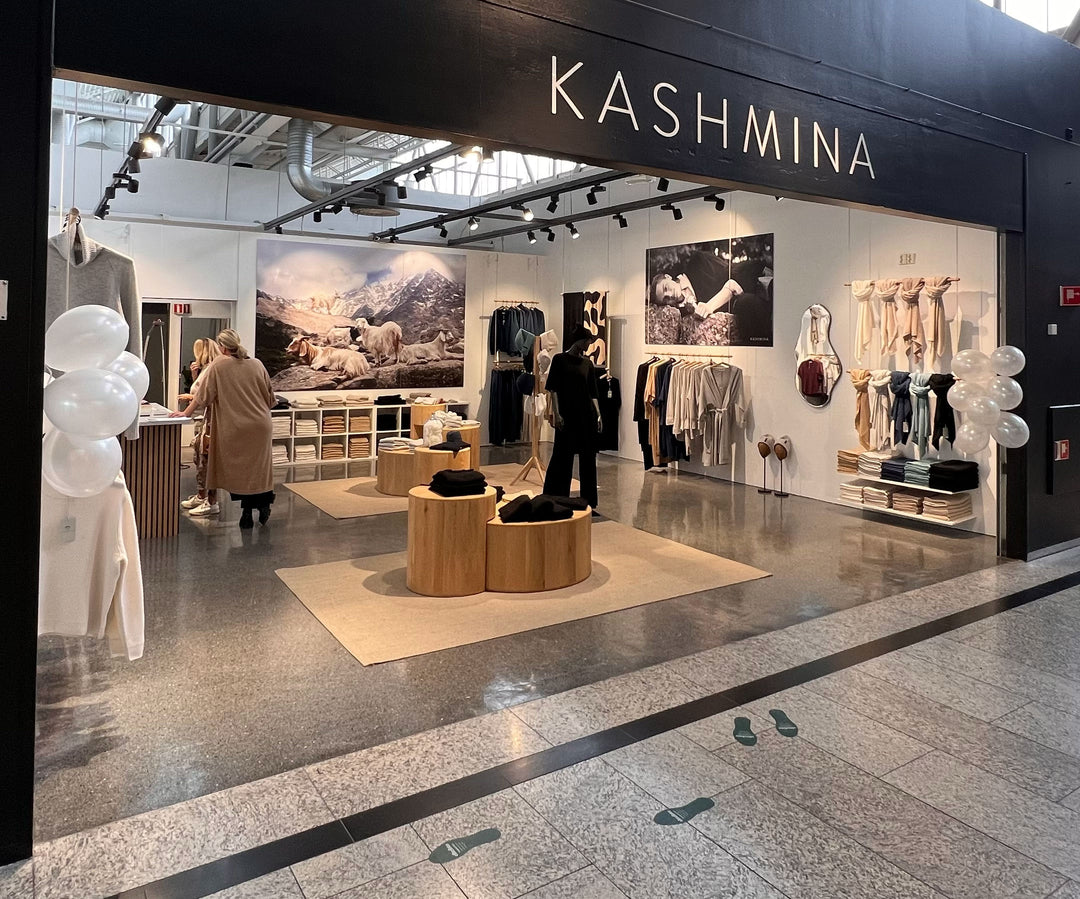 Kashmina åpnet pop up butikk på CC Vest
