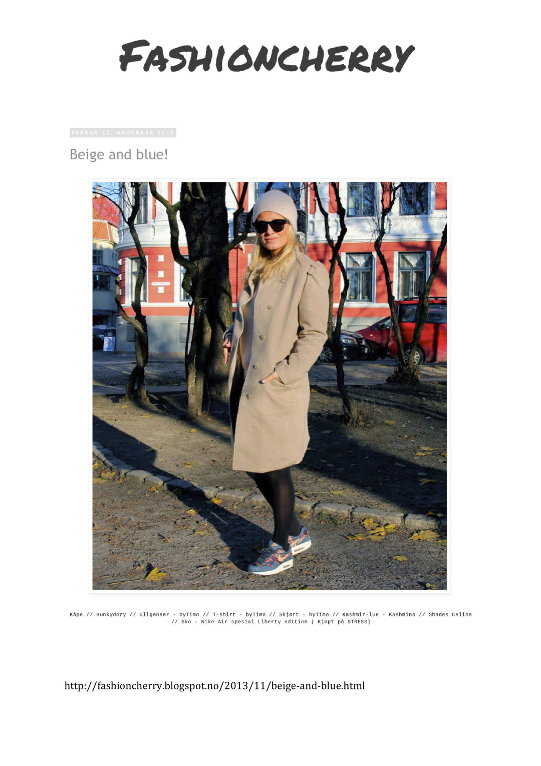 BLOGGER HEDDA SKOUG / FASHION CHERRY