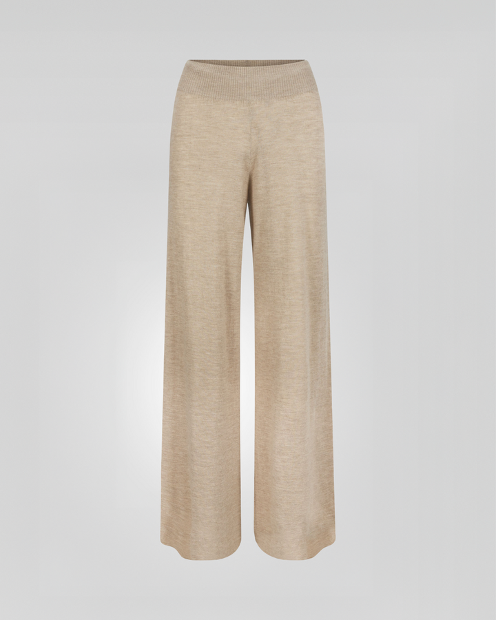 Kashmirbukse "Air pants" - taupe