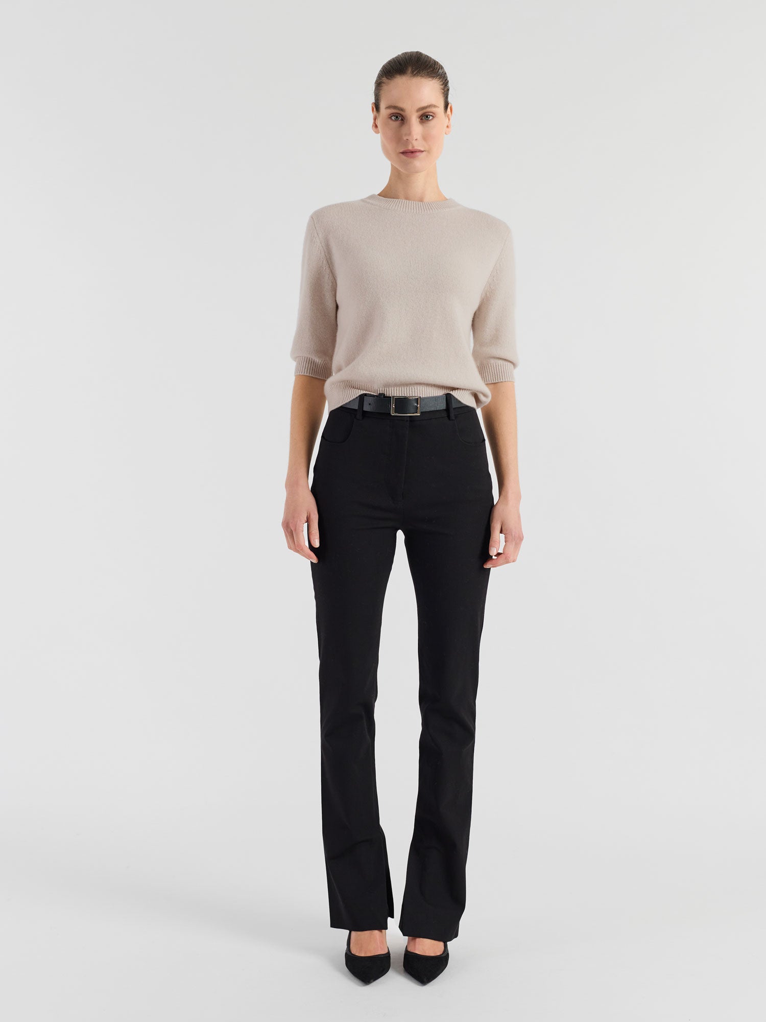 Kashmirgenser "Aase" - cream