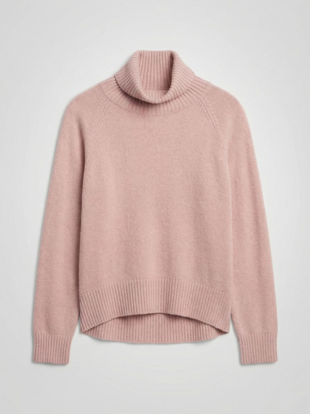 Kashmirgenser "Milano" i 100% ren cashmere. Norsk design fra Kashmina. Farge: Rose glow.