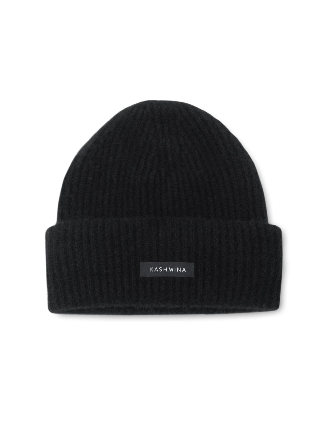Cashmere lue i 100% ren kashmirull. Norsk design fra Kashmina. Farge: Sort.