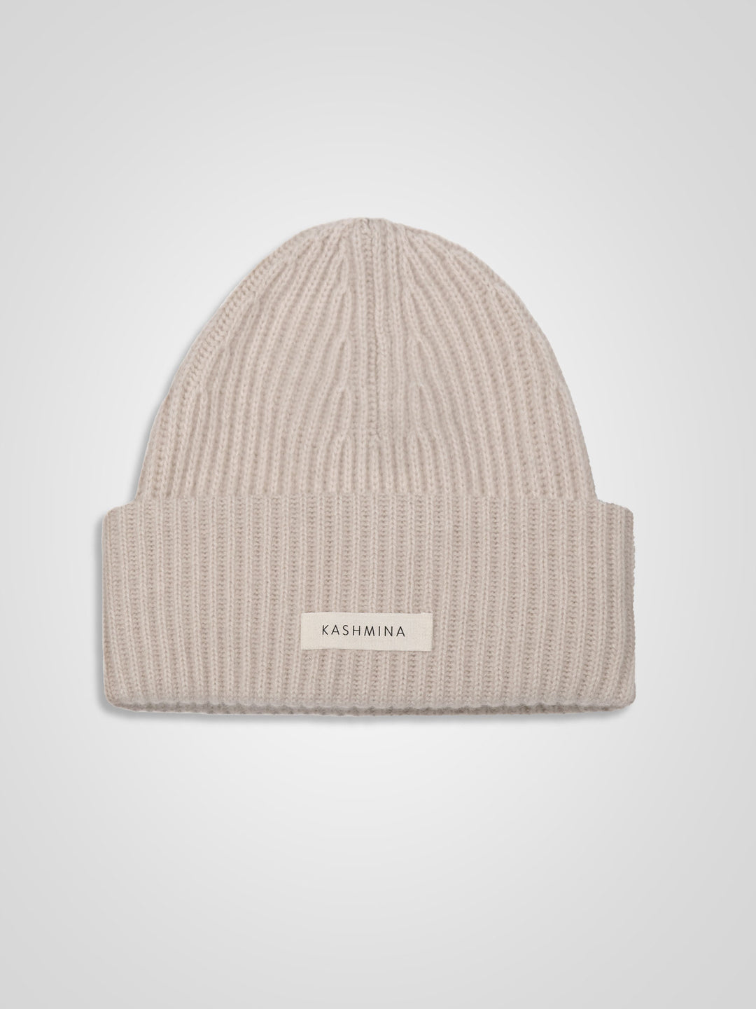 Cashmere lue i 100% ren kashmirull. Norsk design fra Kashmina. Farge: Cream.