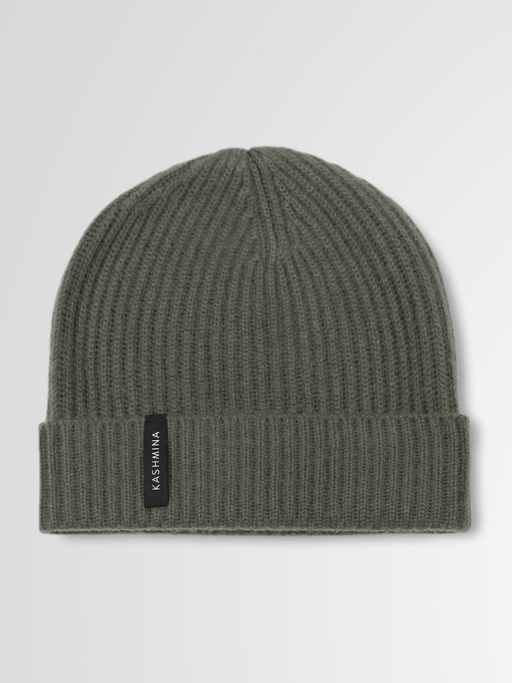 Kashmirlue "Elli" i 100% cashmere. Norsk design fra Kashmina. Farge: Eucalyptus Grønn.