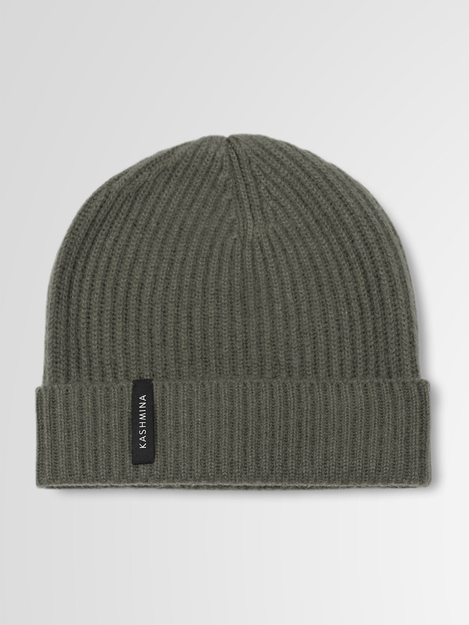 Kashmirlue "Elli" i 100% cashmere. Norsk design fra Kashmina. Farge: Eucalyptus Grønn.