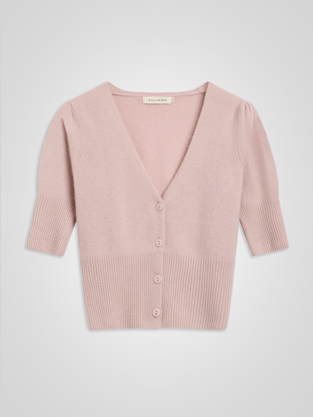 Kashmircardigan "Grace" - rose glow