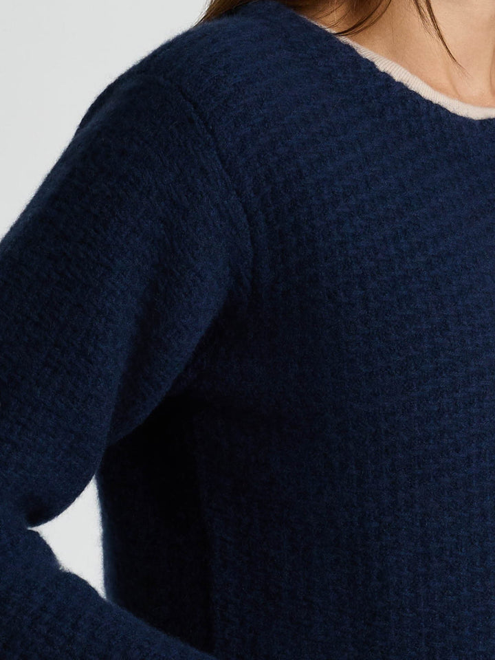 Kashmirjakke "Luna" - Navy