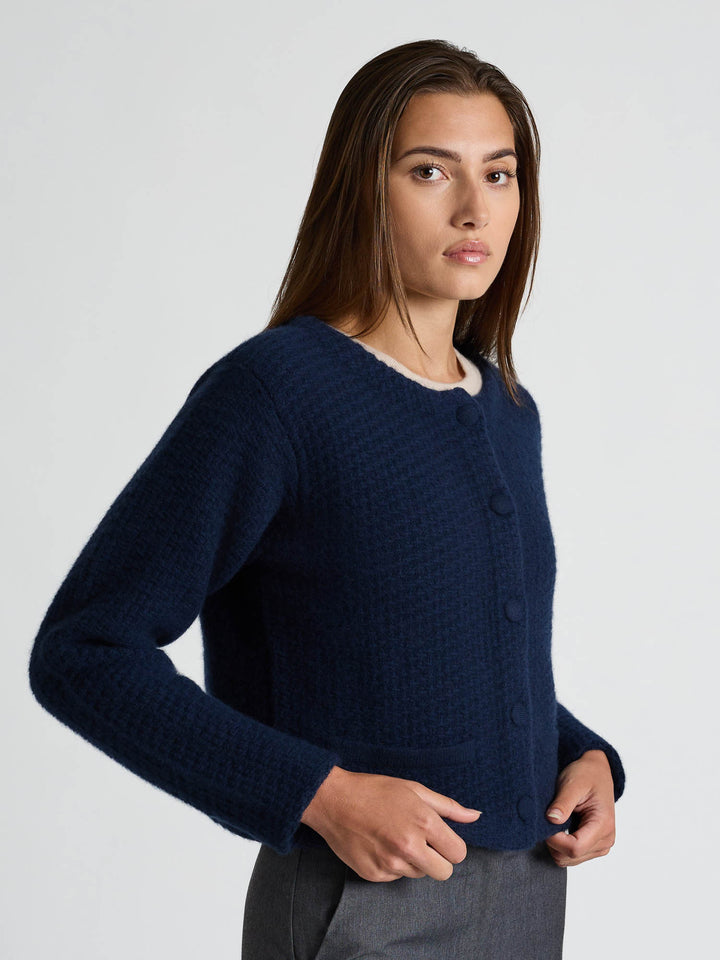 Kashmirjakke "Luna" - Navy