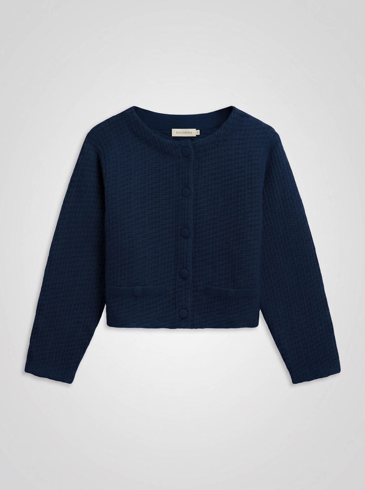 Kashmirjakke "Luna" - Navy