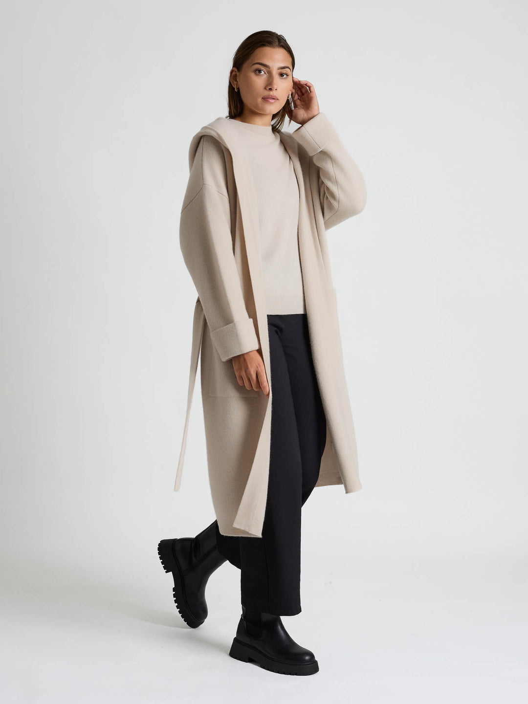 Kashmirkåpe "Nora" - Cream