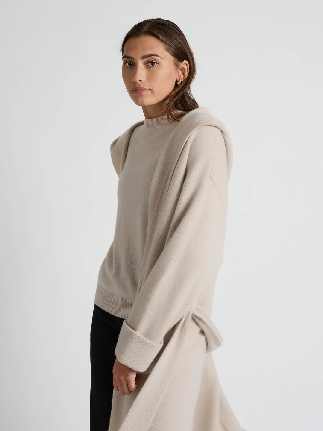 Kashmirkåpe "Nora" - Cream