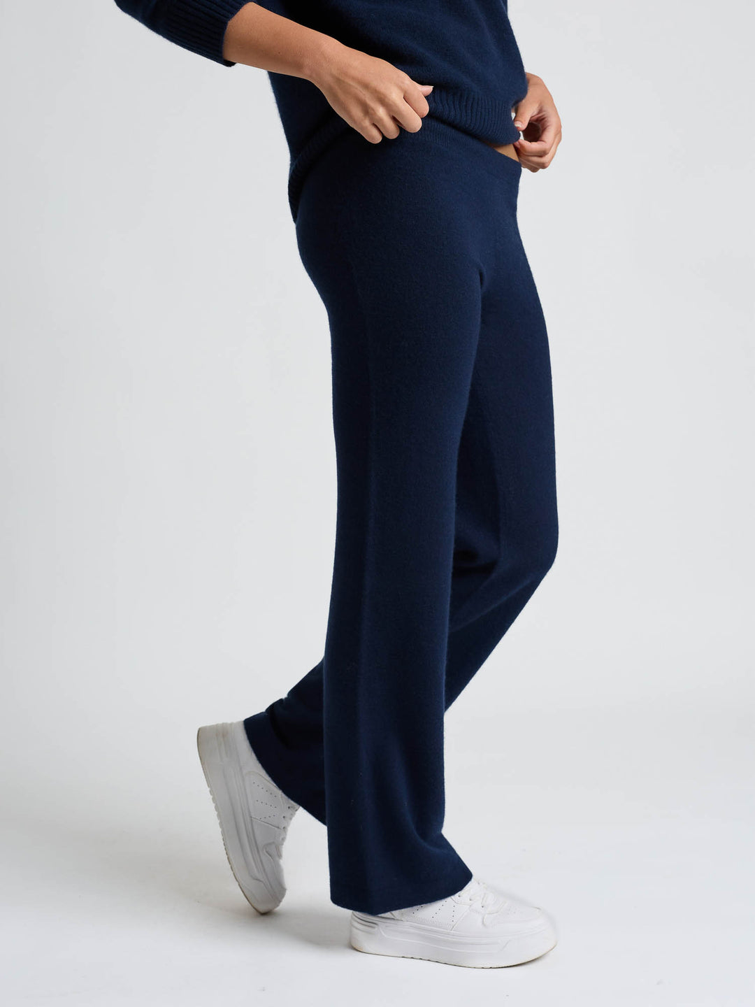 Kashmirbukse "Classic pants" - Navy