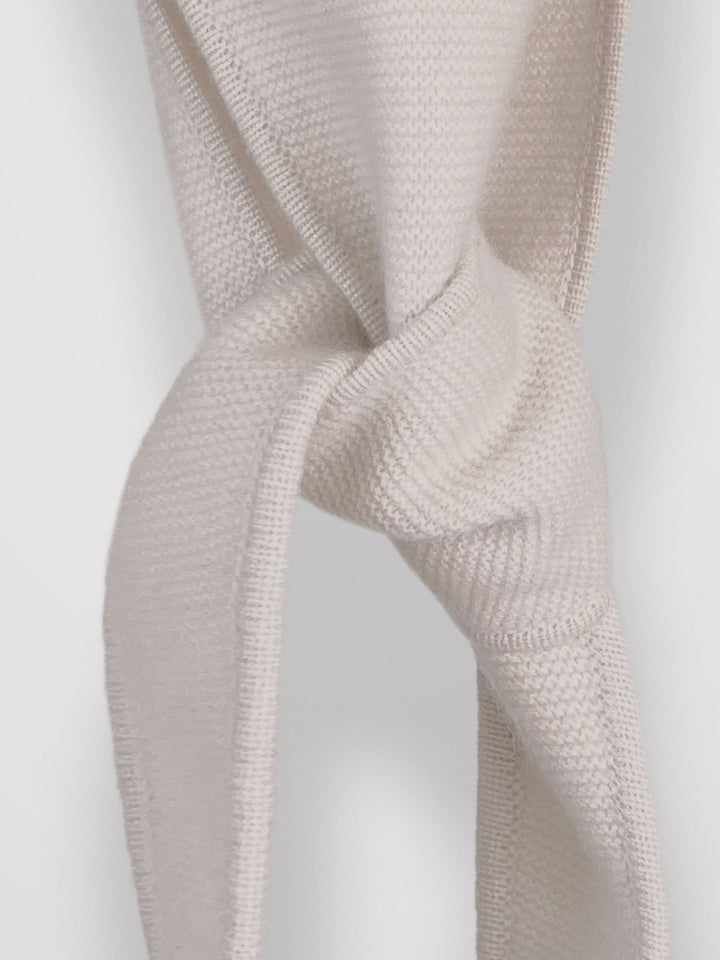 Cashmere skjerf "Alfie" i 100% ren cashmere. Norsk design fra Kashmina. Farge: Cream.
