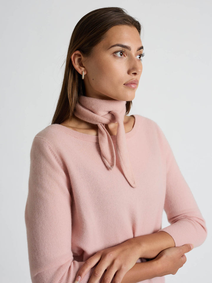 Kashmirskjerf "Alfine" - Rose glow
