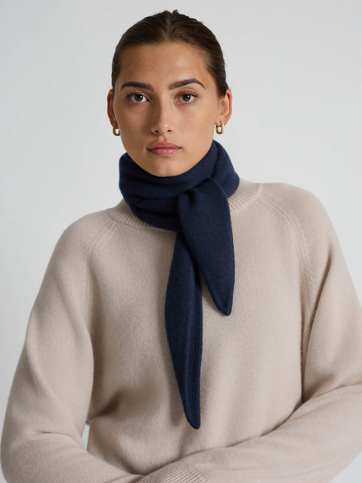 Kashmirskjerf "Astrid" - Navy