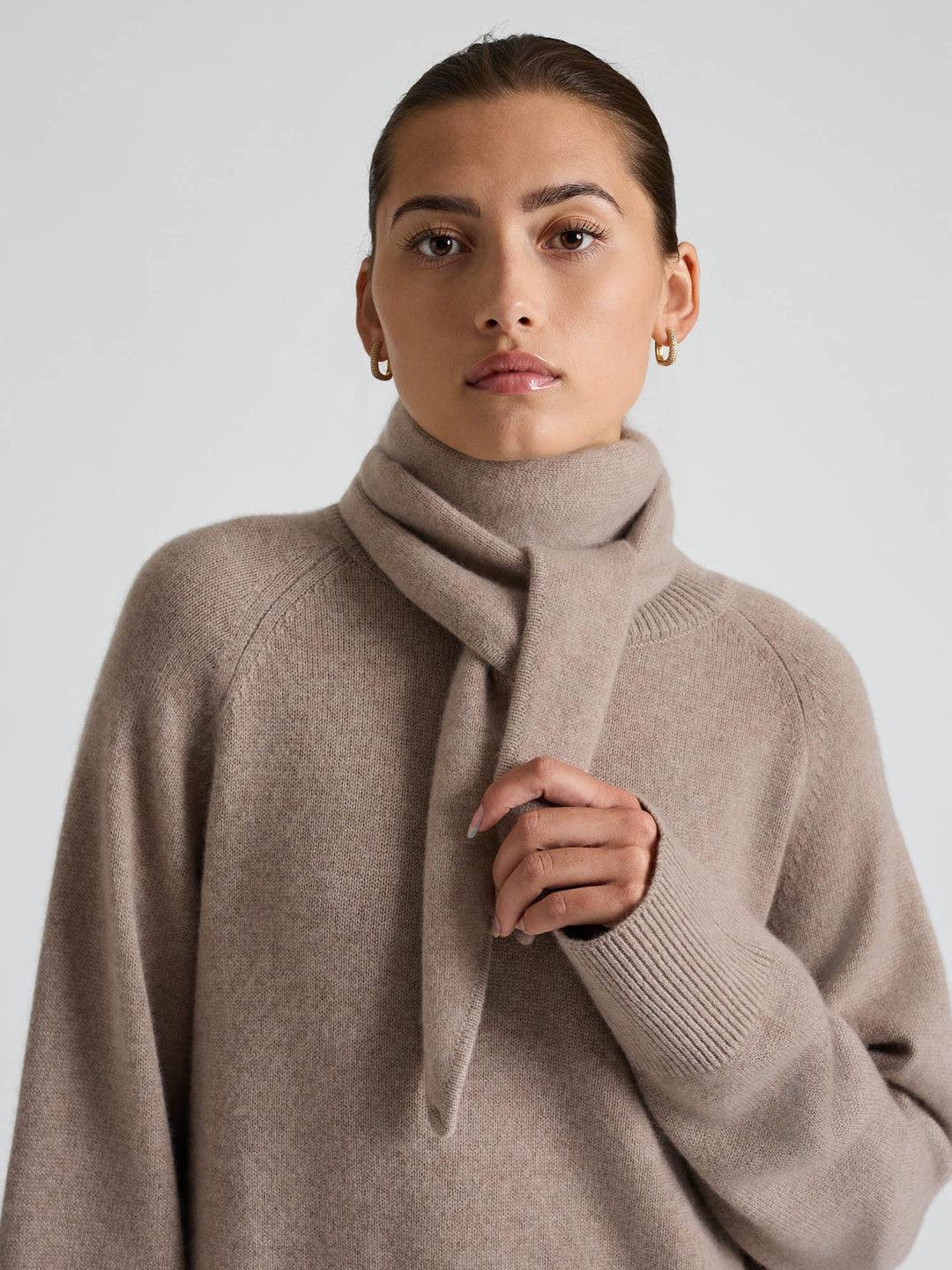 Kashmirskjerf "Astrid" - Toast