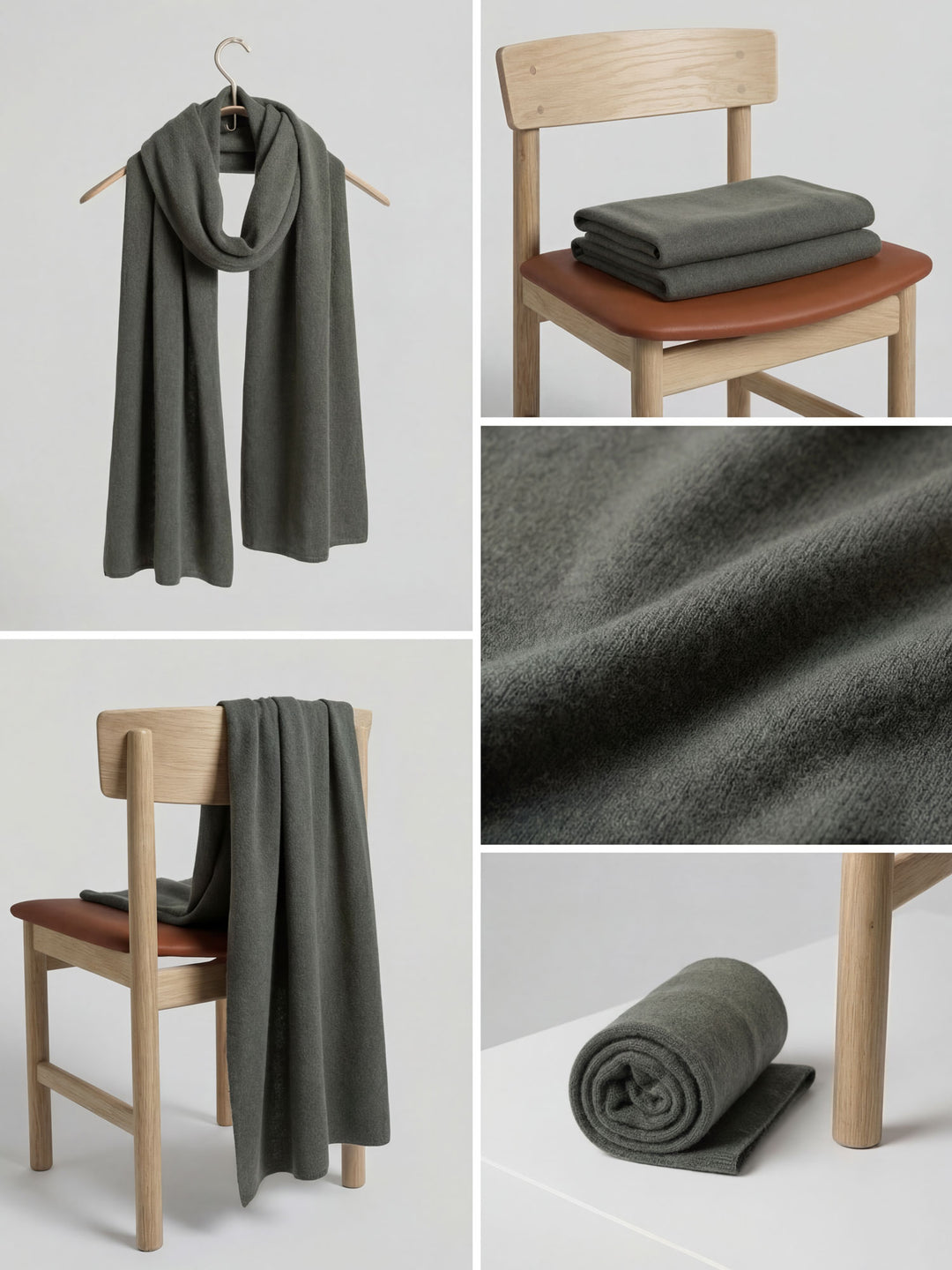 Kashmirskjerf "Signature" - Eucalyptus