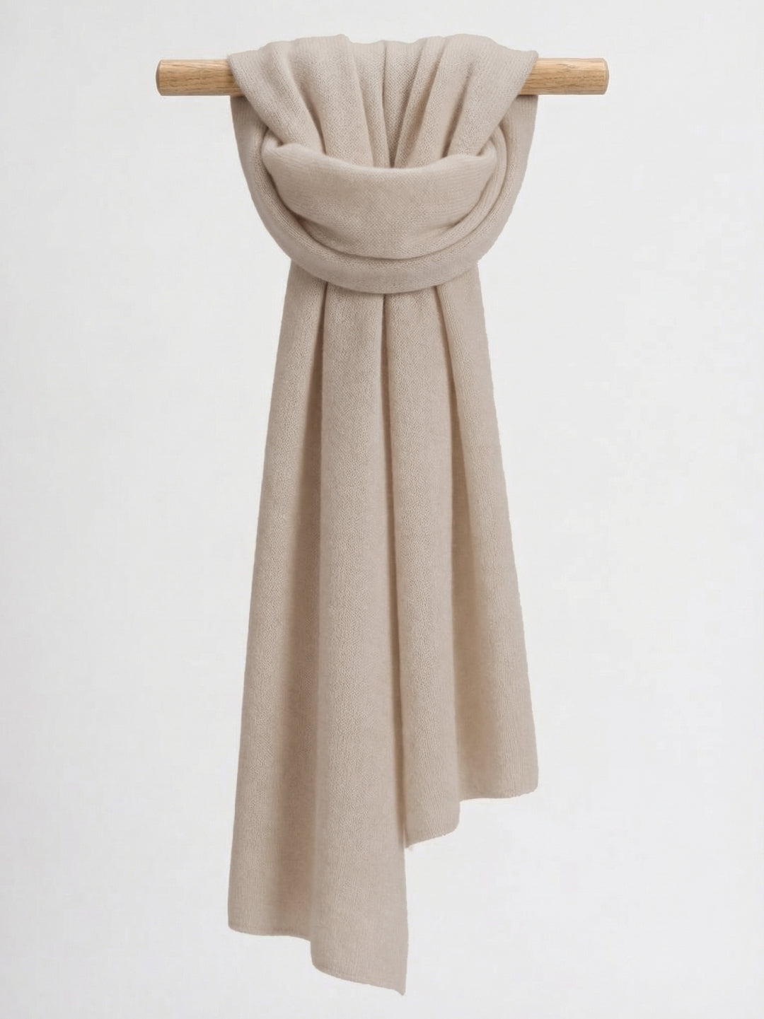 Kashmirskjerf "Signature" - cream