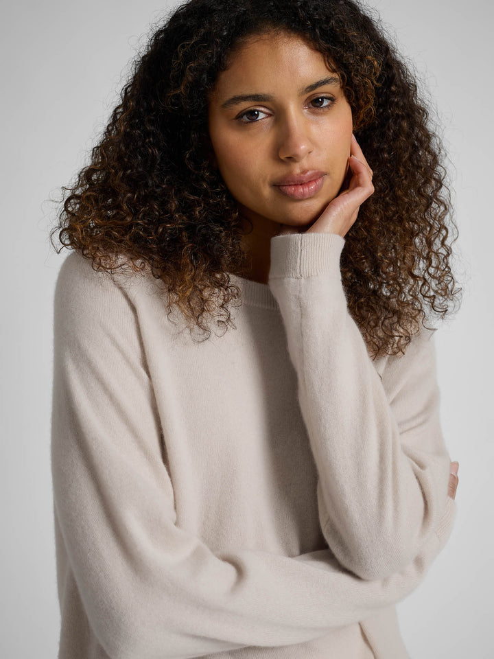 Kashmirgenser "Anna" - Cream