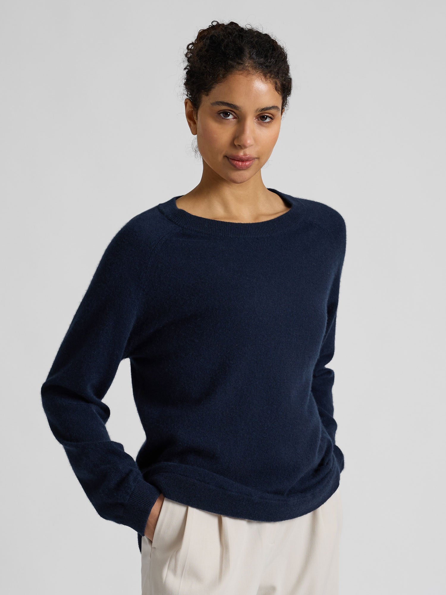 Kashmirgenser "Anna" - Navy