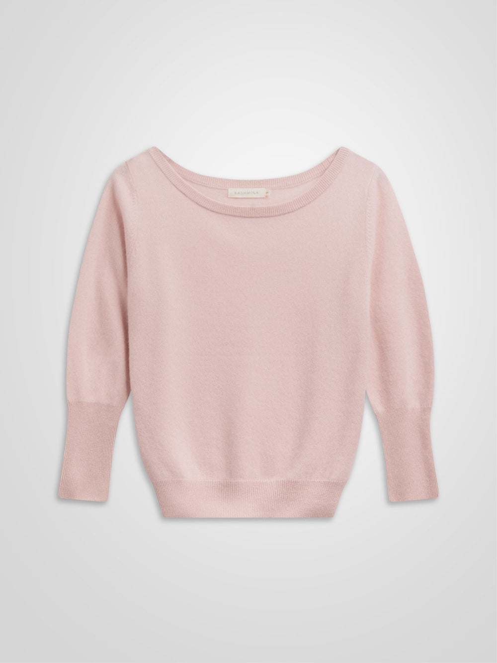 Kashmirgenser "Asta" i 100% ren kasjmirull. Norsk design fra Kashmina. Farge: Rose Glow