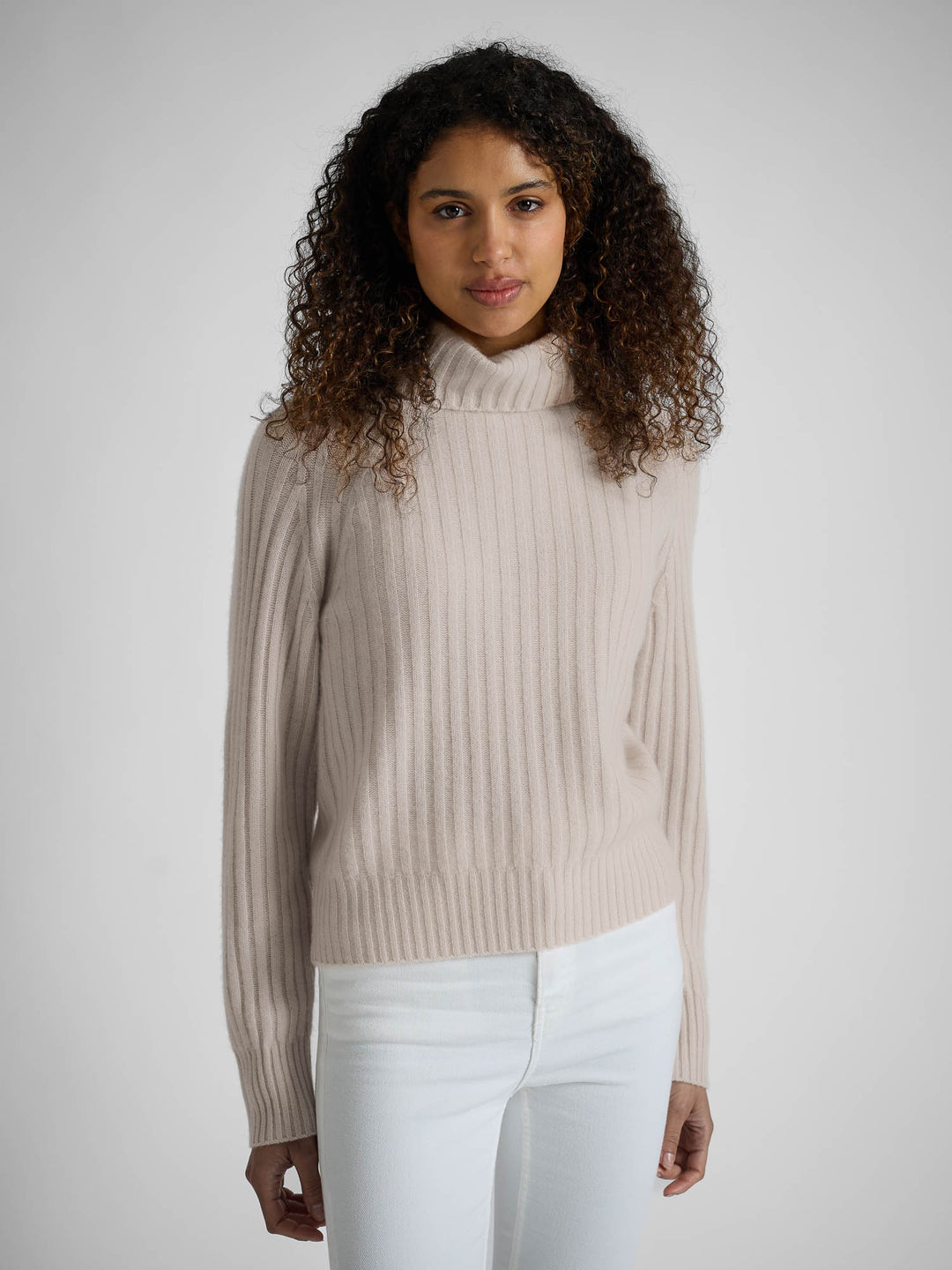 Kashmirgenser "Eline" - Cream