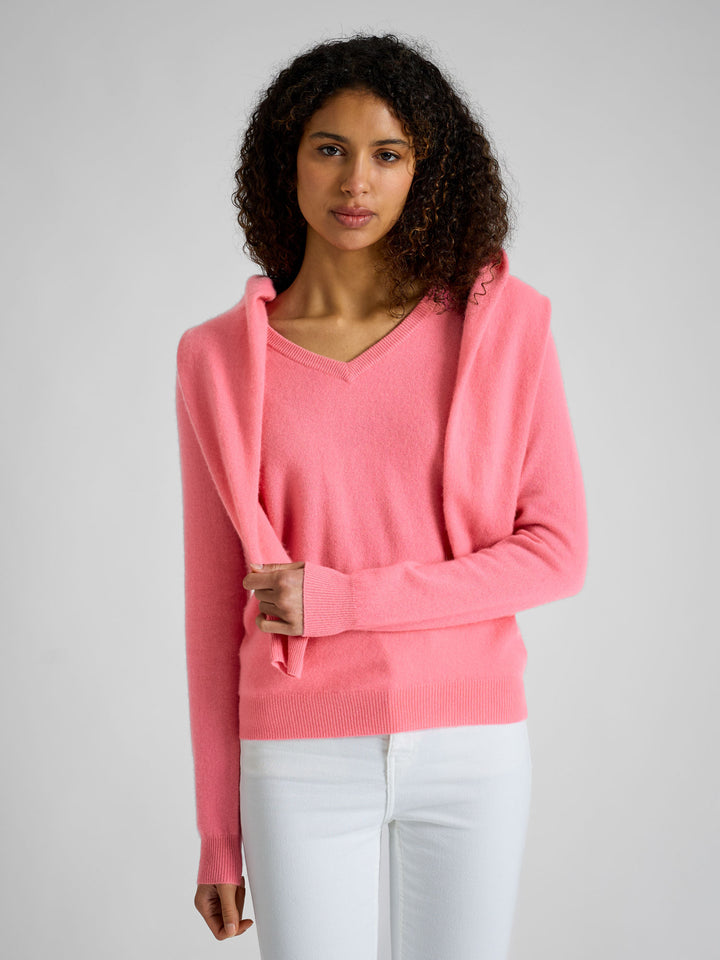 Kashmirgenser "Erle" - Bubblegum pink