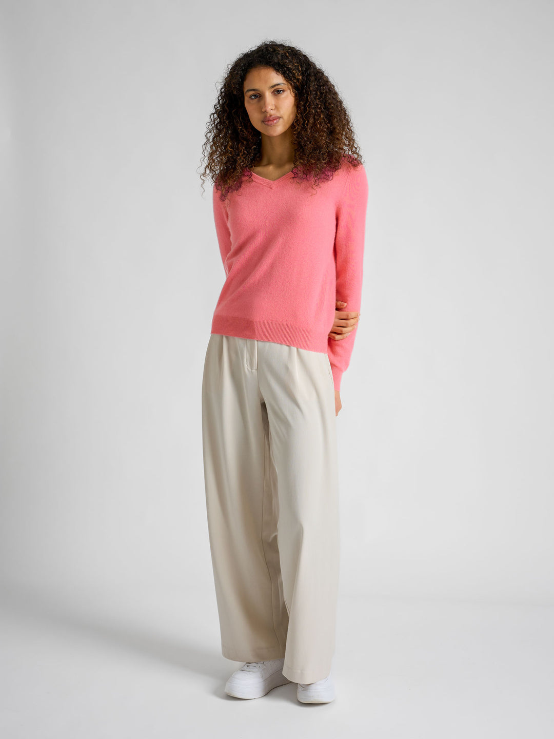 Kashmirgenser "Erle" - Bubblegum pink