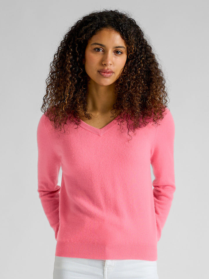 Kashmirgenser "Erle" - Bubblegum pink