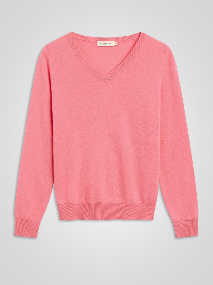 Kashmirgenser "Erle" - Bubblegum pink