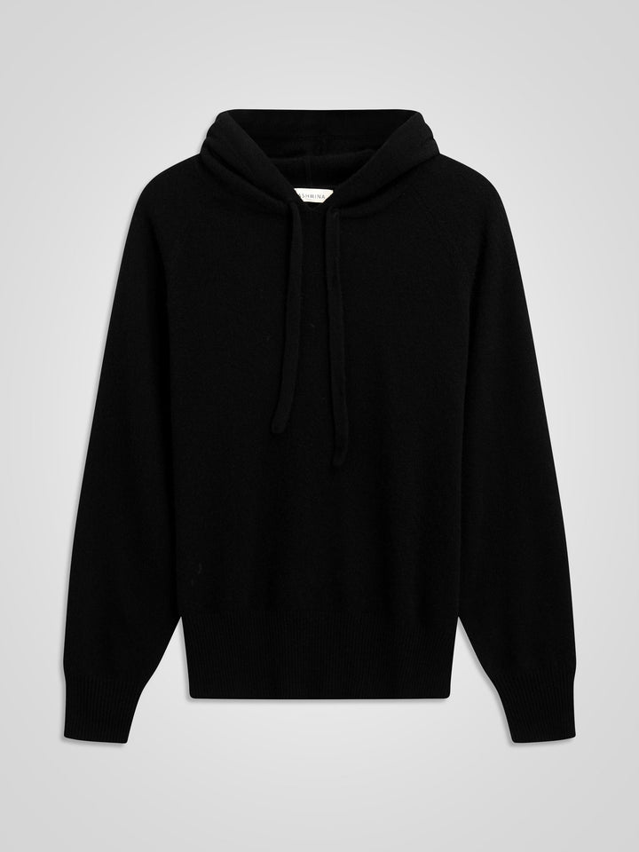 Hettegenser "lux hoodie" 100% cashmere. Norsk design fra Kashmina. Farge: Toast.