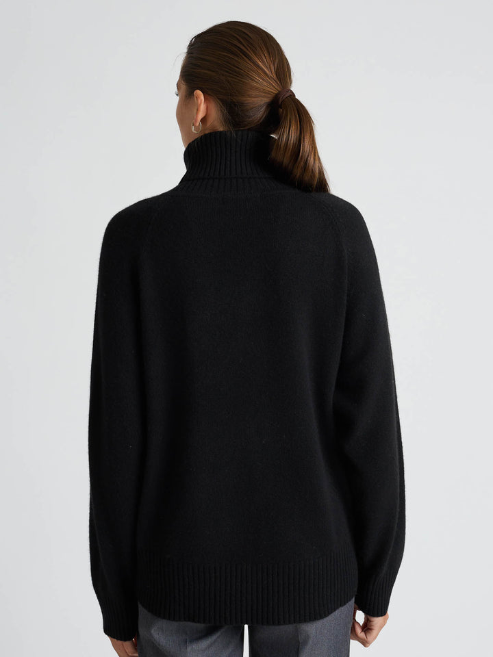 kashmina kashmirgenser milano sort kashmir kashmirull ull norsk design bærekraftig mote, skandinavisk design