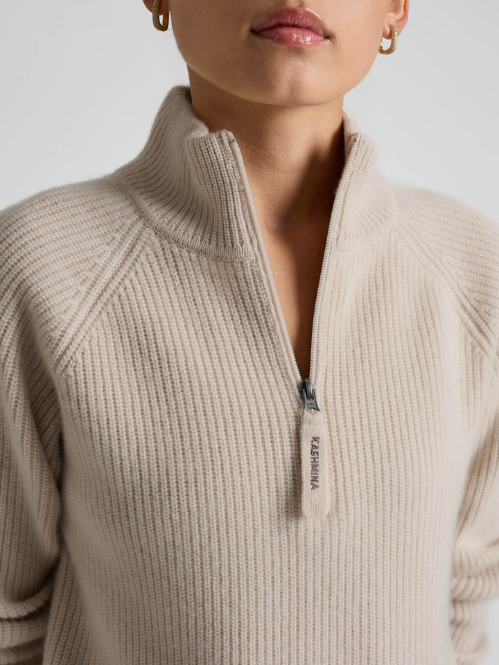 Kashmirgenser "Myra" - Cream