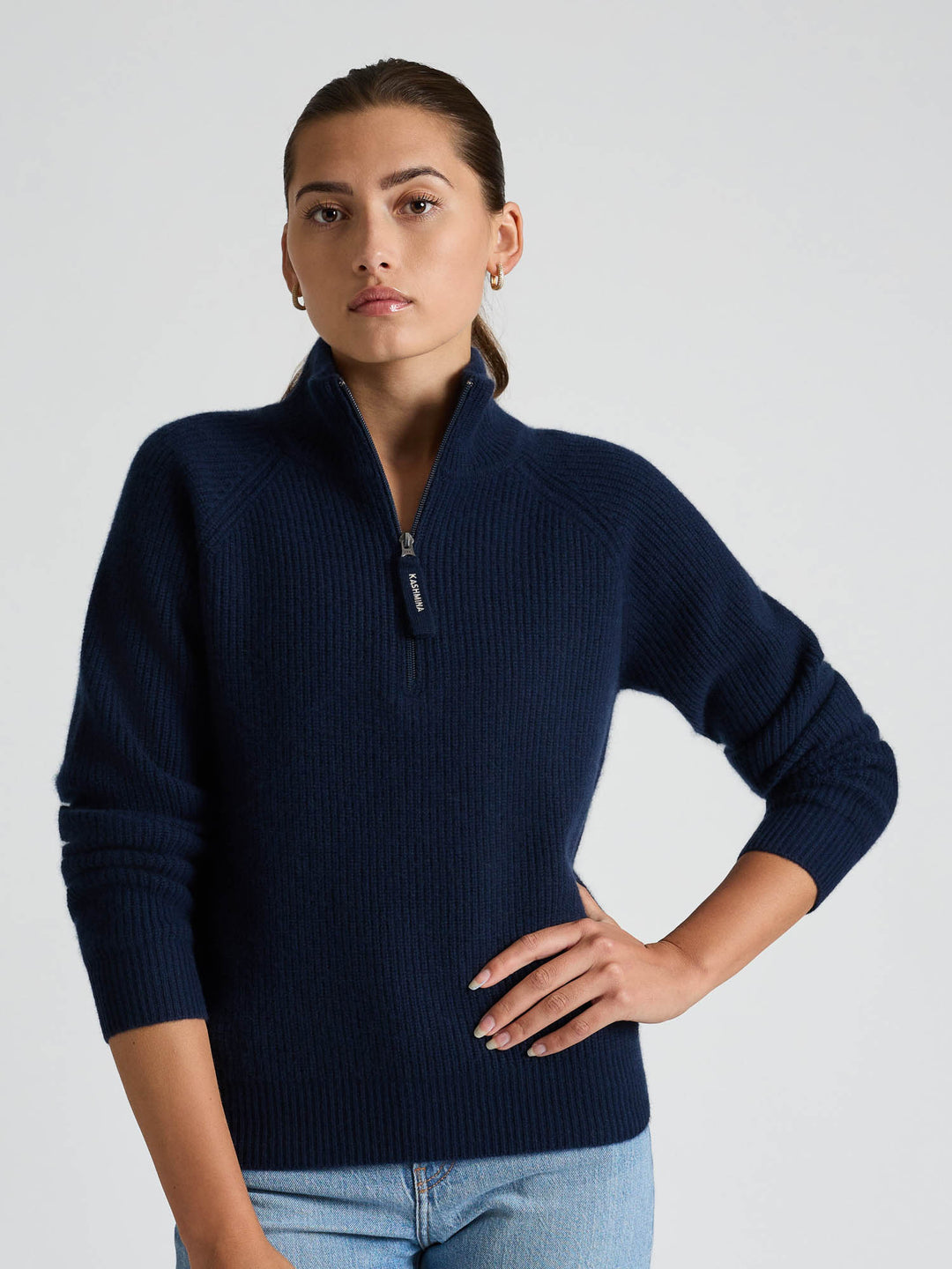 Kashmirgenser "Myra" - Navy