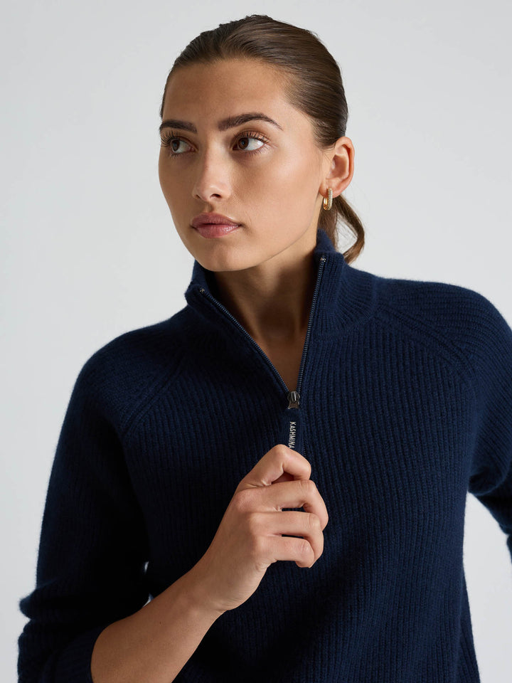 Kashmirgenser "Myra" - Navy