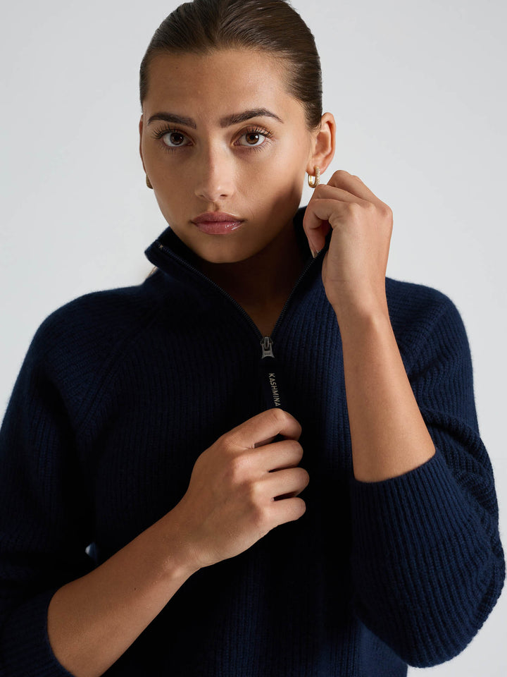 Kashmirgenser "Myra" - Navy