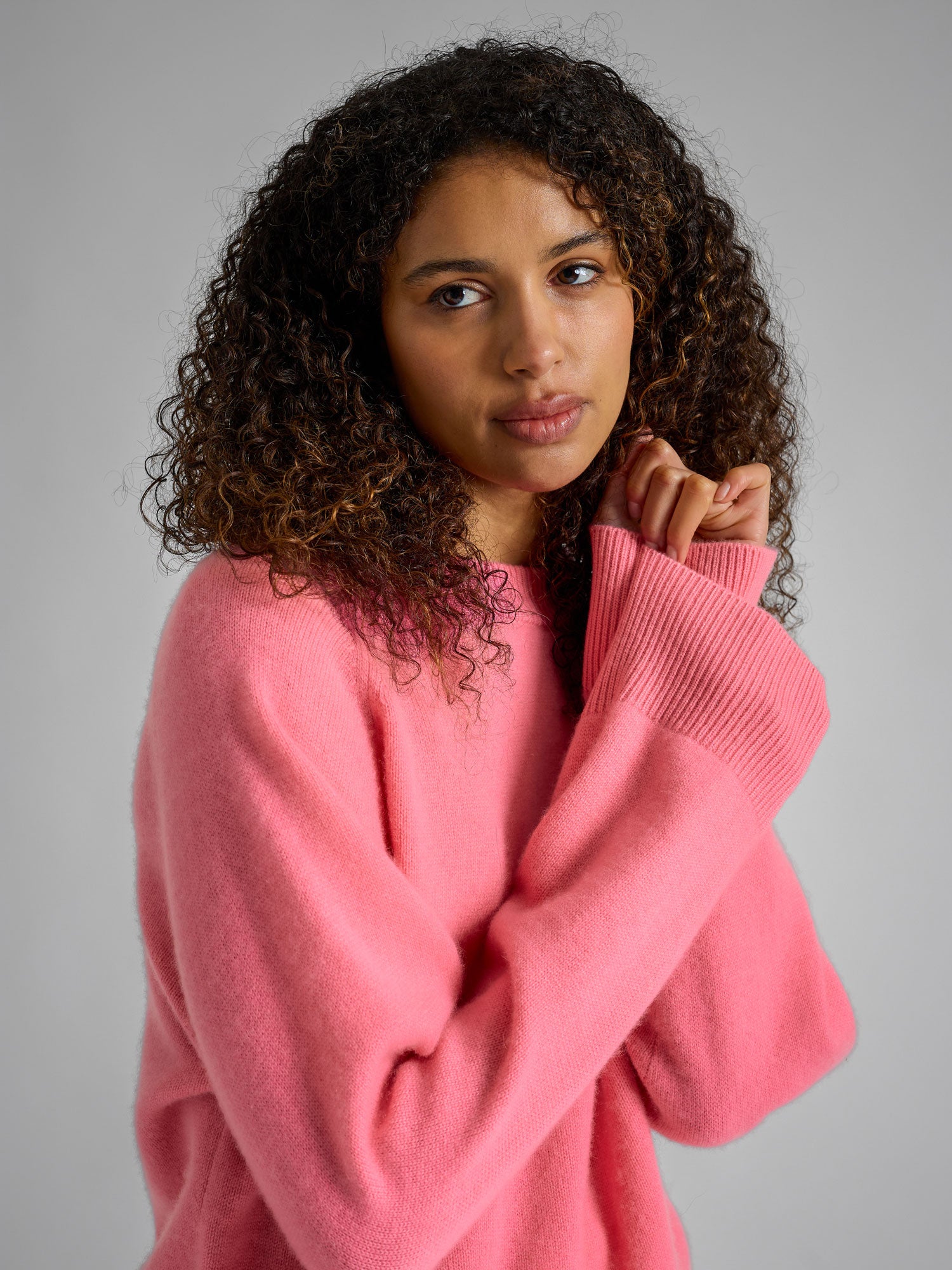 Kashmirgenser "Signy" - Bubblegum pink