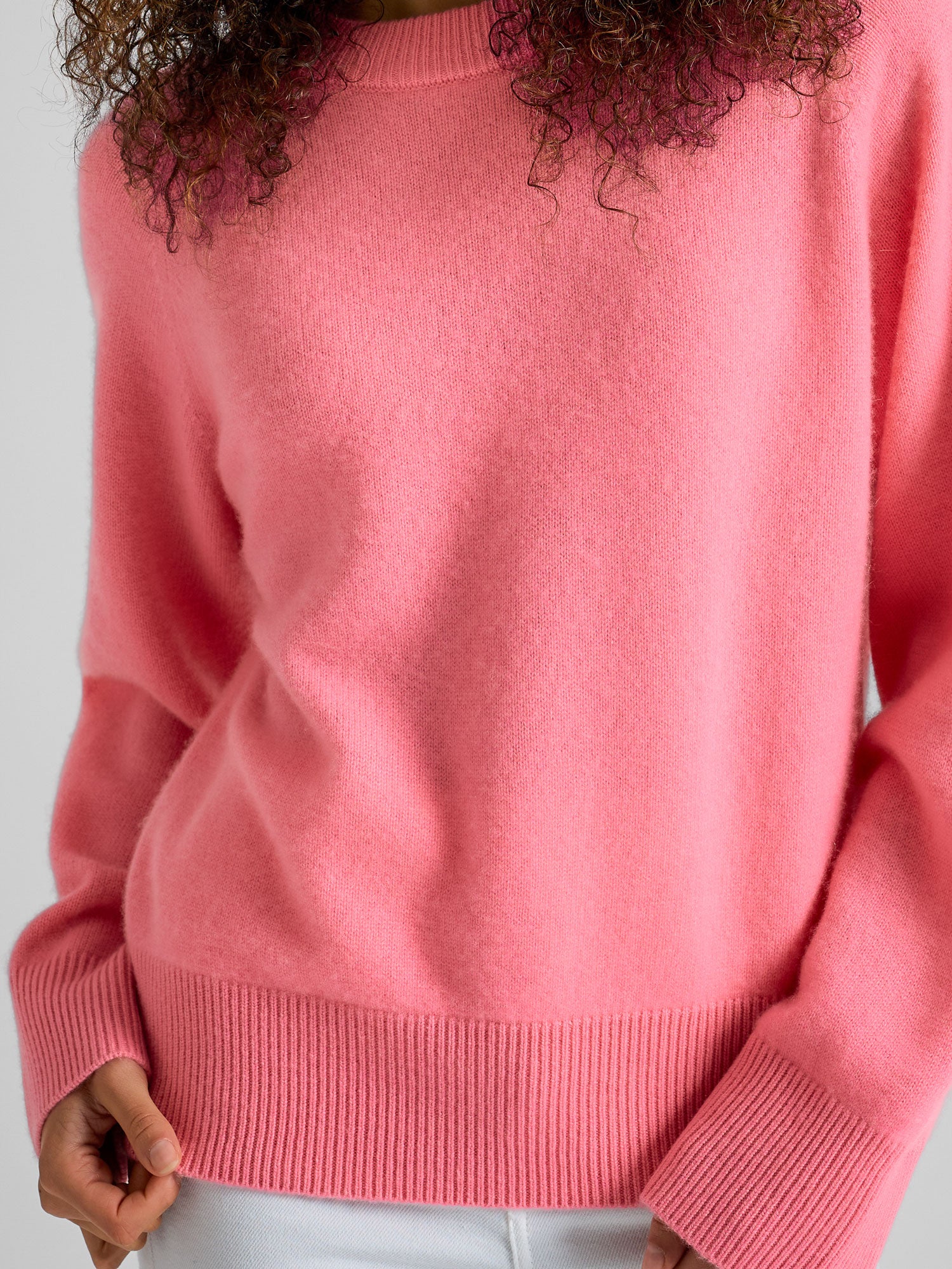 Kashmirgenser "Signy" - Bubblegum pink