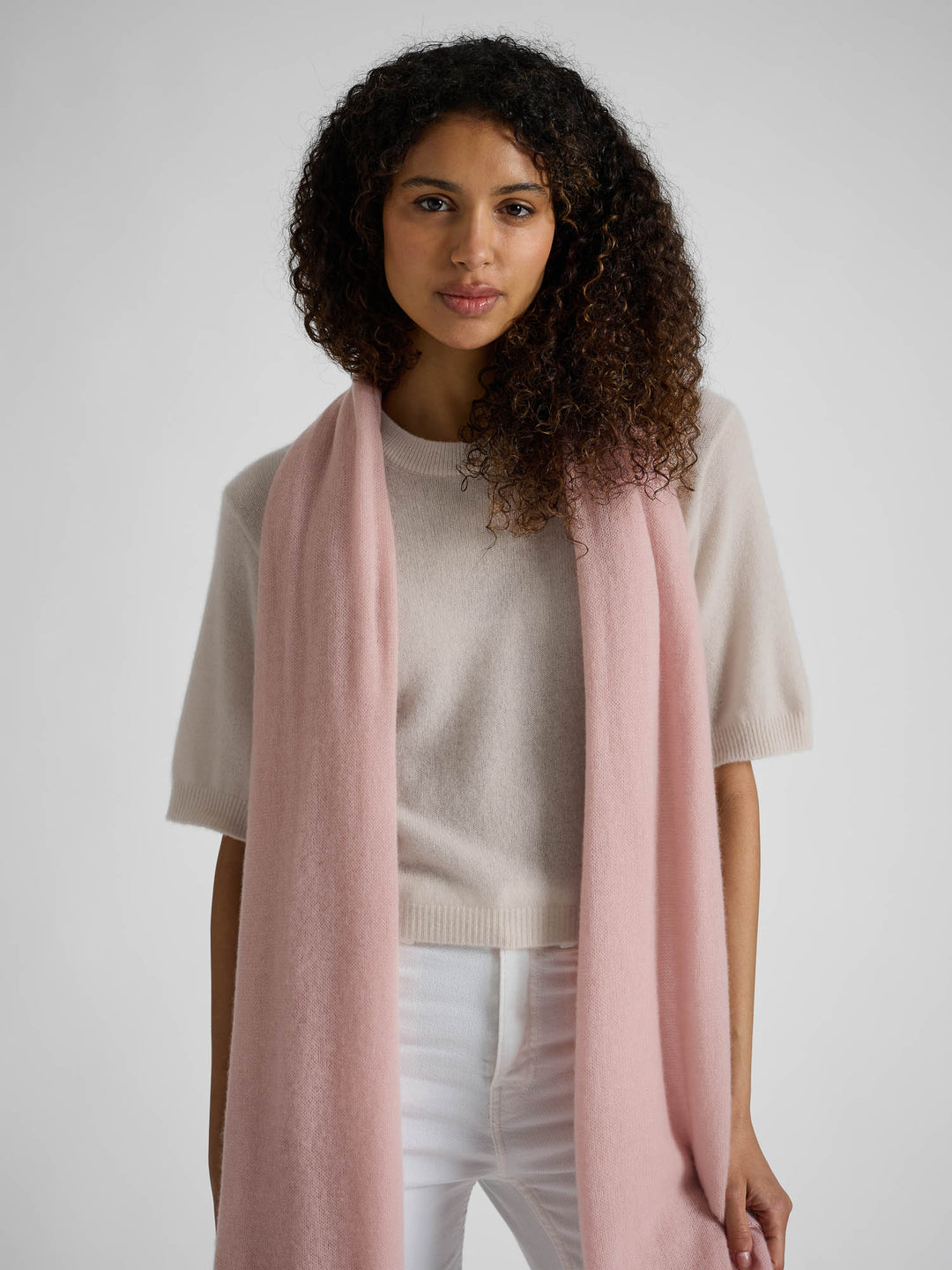 Kashmirgenser "Sval" - Cream