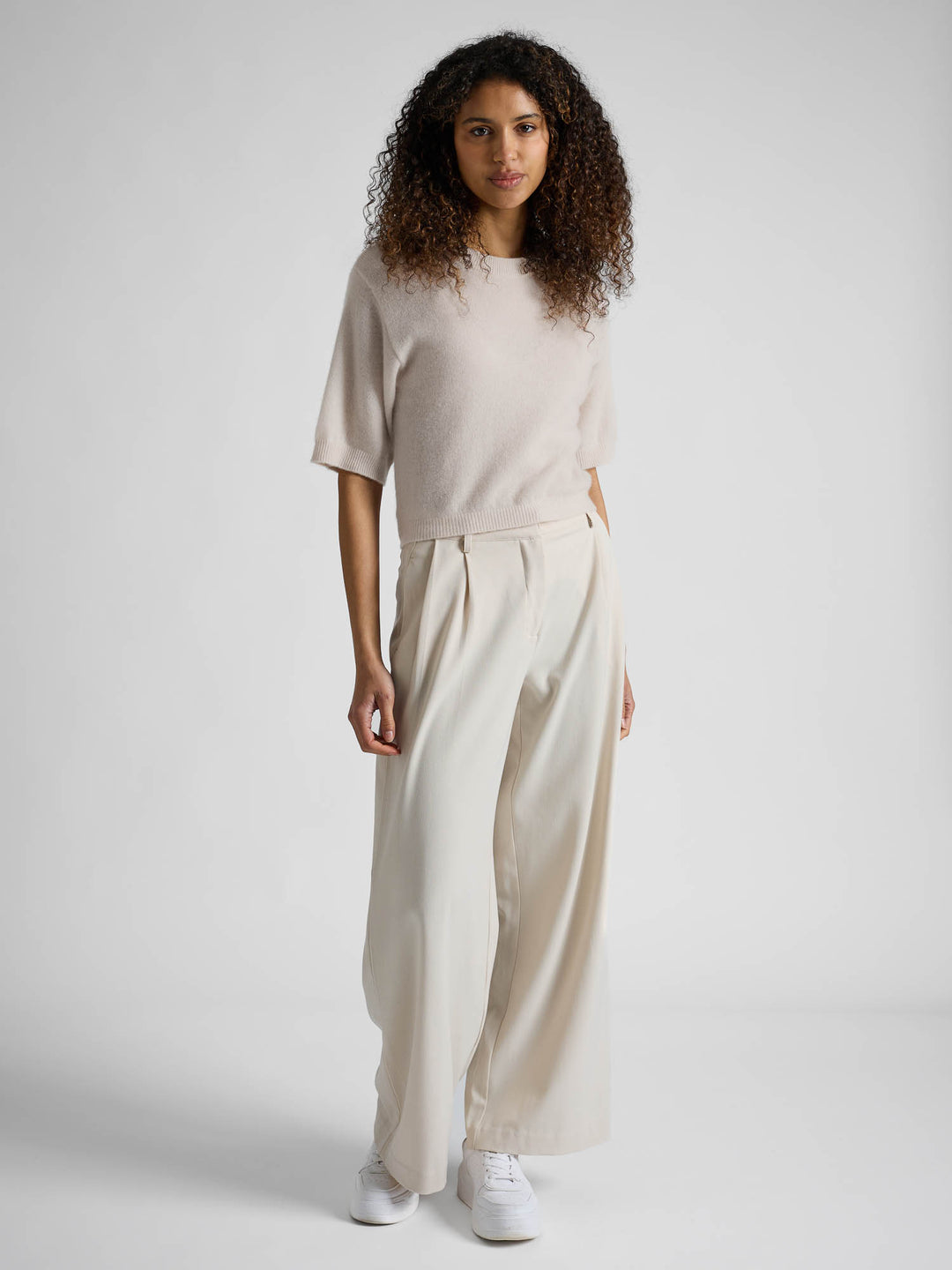 Kashmirgenser "Sval" - Cream