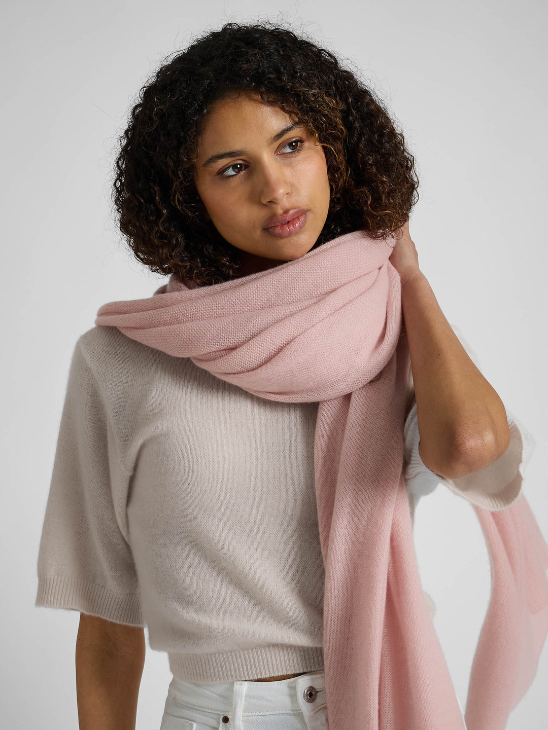 Kashmirgenser "Sval" - Cream