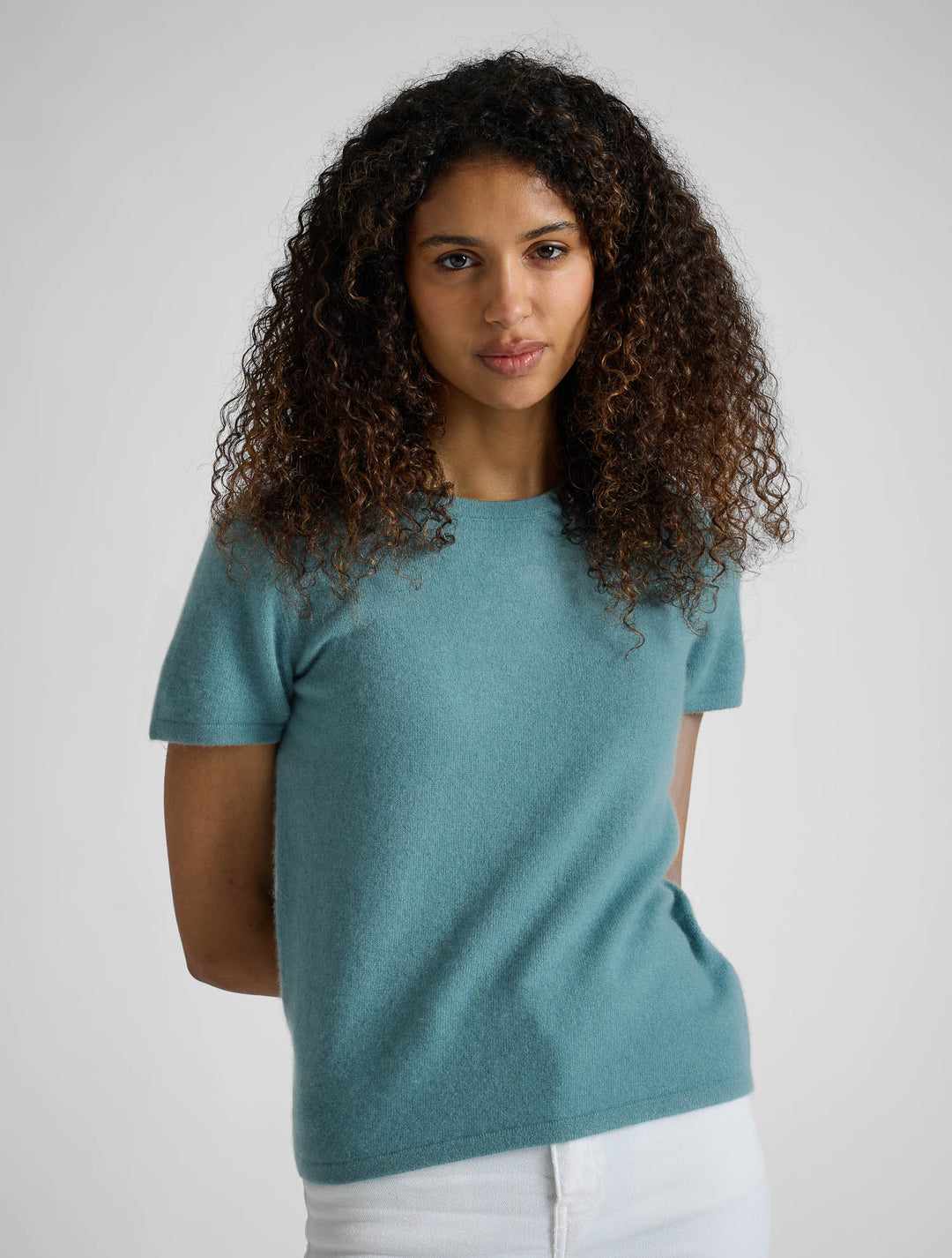 Kashmir t-shirt "Fresh" - arctic