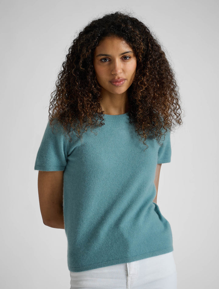 Kashmir t-shirt "Fresh" - arctic