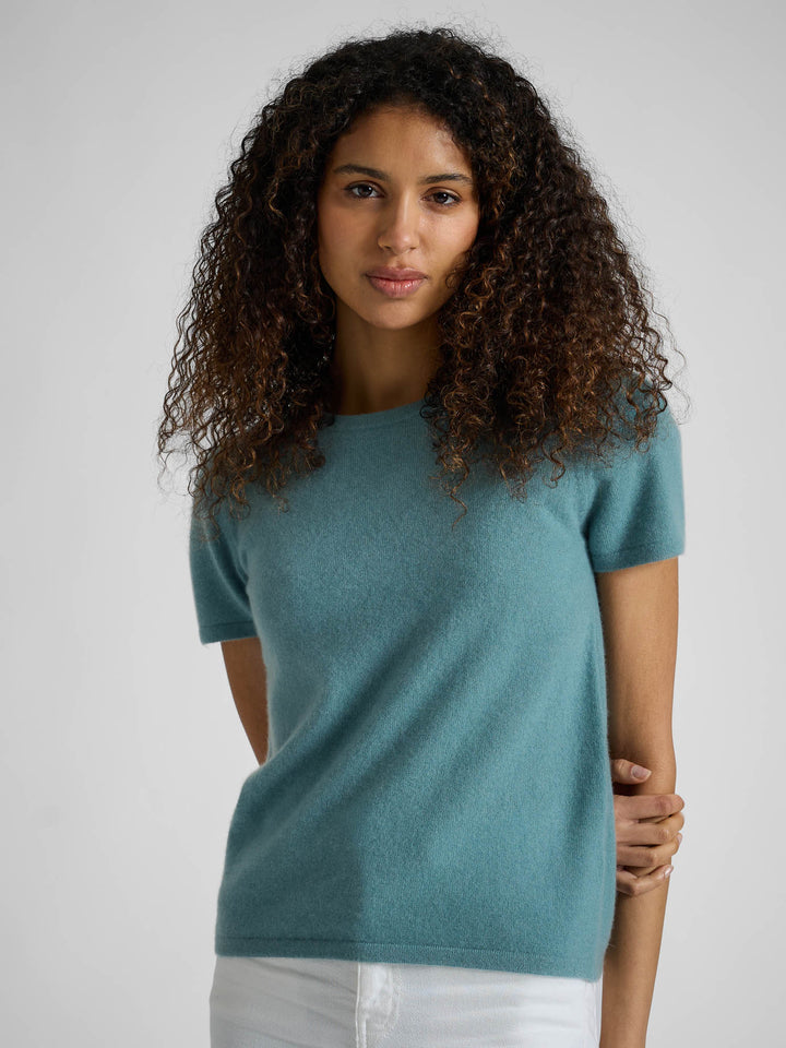 Kashmir t-shirt "Fresh" - arctic