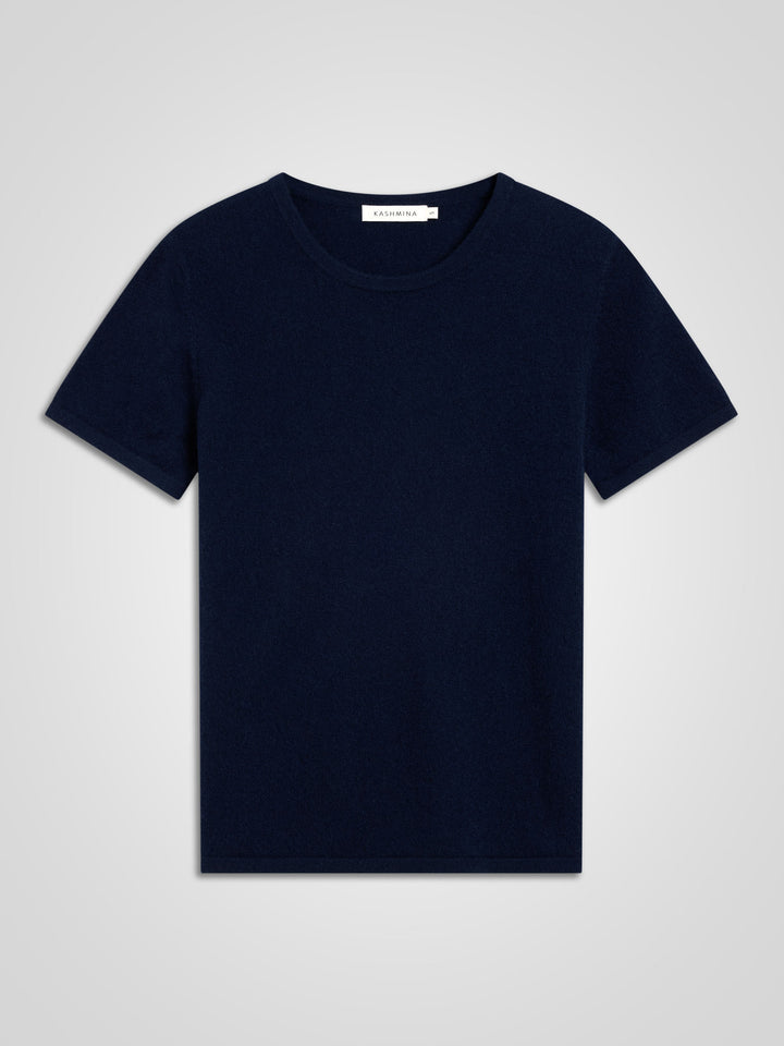 Kashmir t-shirt "Fresh" - Navy