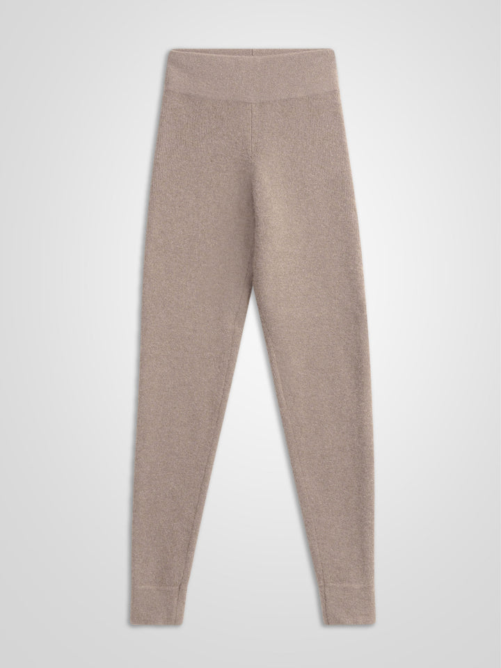 Cashmere tights "Fride" i 100% ren kashmirull. Norsk design fra Kashmina. Farge: Toast.