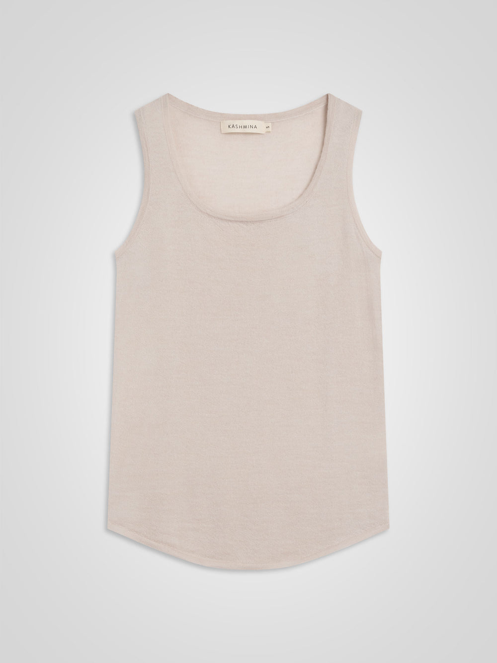 Kashmirgenser trøye "Skin" i 100% ren kasjmirull. Norsk design fra Kashmina. Farge: Nude.